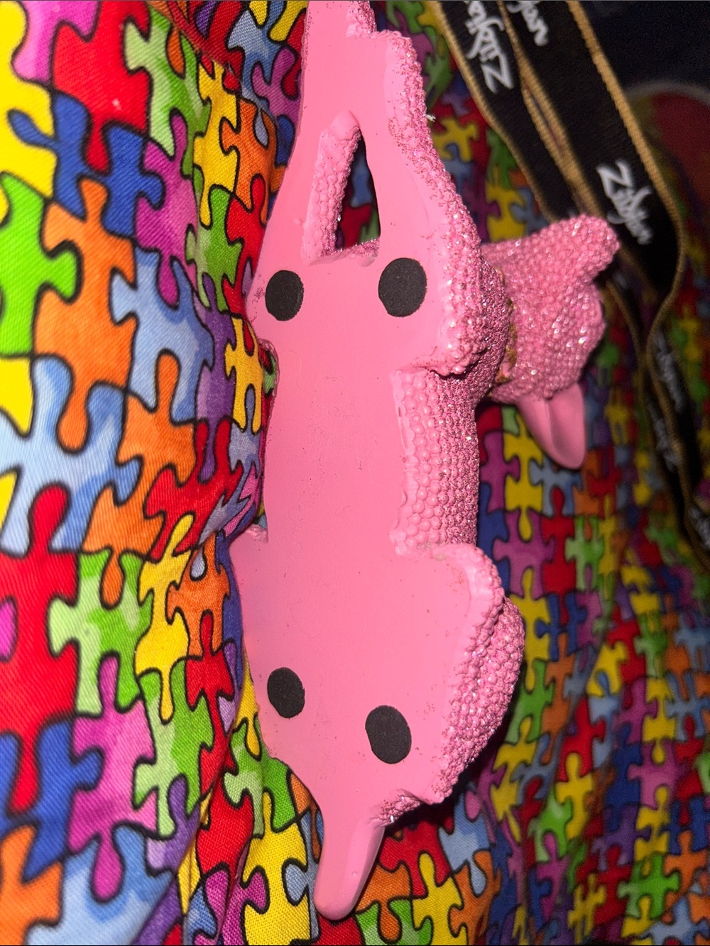 Pink Jeweled Chihuahua Figurine - Picture 3 of 4